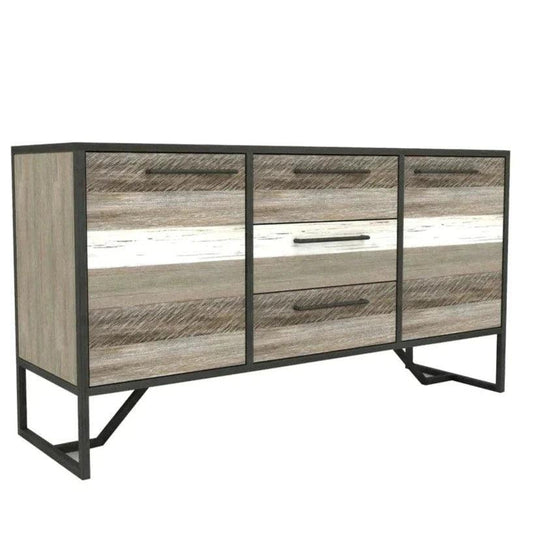59" Small Two - ToneWood Credenza - LOOMLAN - LH Imports - Sideboards