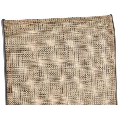 5PC Outdoor Round Dining Table Set Stacking Chairs-Outdoor Dining Sets-LOOMLAN-LOOMLAN