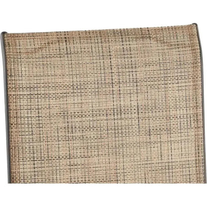 5PC Outdoor Round Dining Table Set Stacking Chairs-Outdoor Dining Sets-LOOMLAN-LOOMLAN