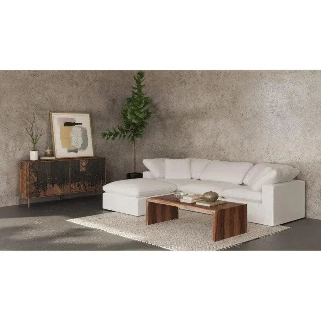 5PC Performance Terra White Modular-Modular Sofas-Moe's Home-LOOMLAN
