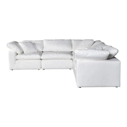 5PC Performance Terra White Modular-Modular Sofas-Moe's Home-LOOMLAN