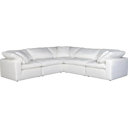 5PC Performance Terra White Modular-Modular Sofas-Moe's Home-LOOMLAN