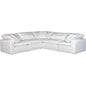 5PC Performance Terra White Modular-Modular Sofas-Moe's Home-LOOMLAN