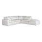 5PC Stain Resistant Terra White Dream Modular-Modular Sofas-Moe's Home-LOOMLAN
