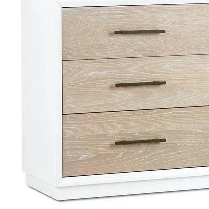 62" High Gloss Boca Grande Six Drawer Double Dresser - LOOMLAN - Panama Jack - Dressers