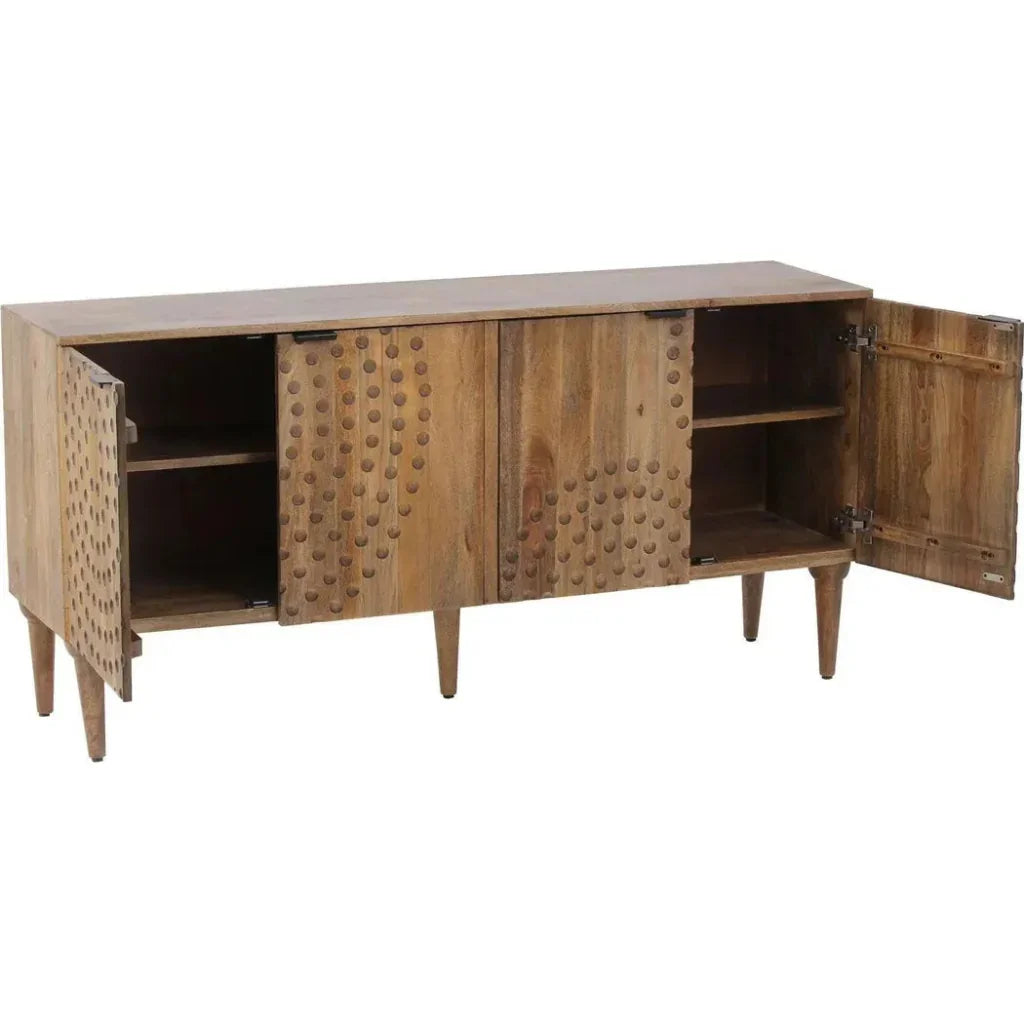 62 Inch Sideboard Grey Contemporary - LOOMLAN - Moe's Home - Sideboards