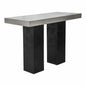 63 Inch Outdoor Bar Table Grey Contemporary-Outdoor Counter Tables-Moe's Home-LOOMLAN