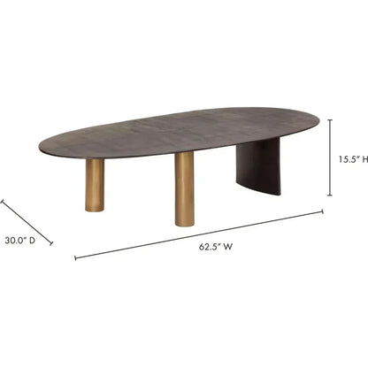 63" Nicko Coffee Table Collection - LOOMLAN - Moe's Home - Coffee Tables