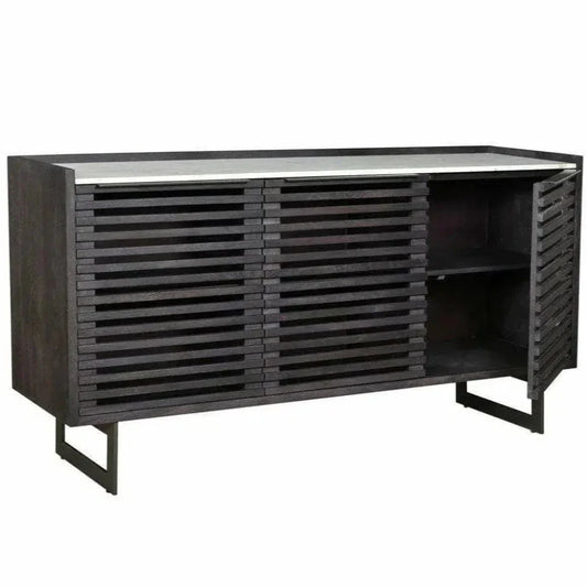 68 in Sideboard Mid Century With Marble Top - LOOMLAN - Moe's Home - Sideboards
