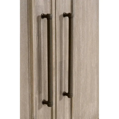 70" SolidWood Credenza With Wine Racks - LOOMLAN - Essentials For Living - Sideboards