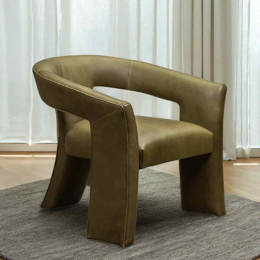 Gramercy Modern Design Leather Chair