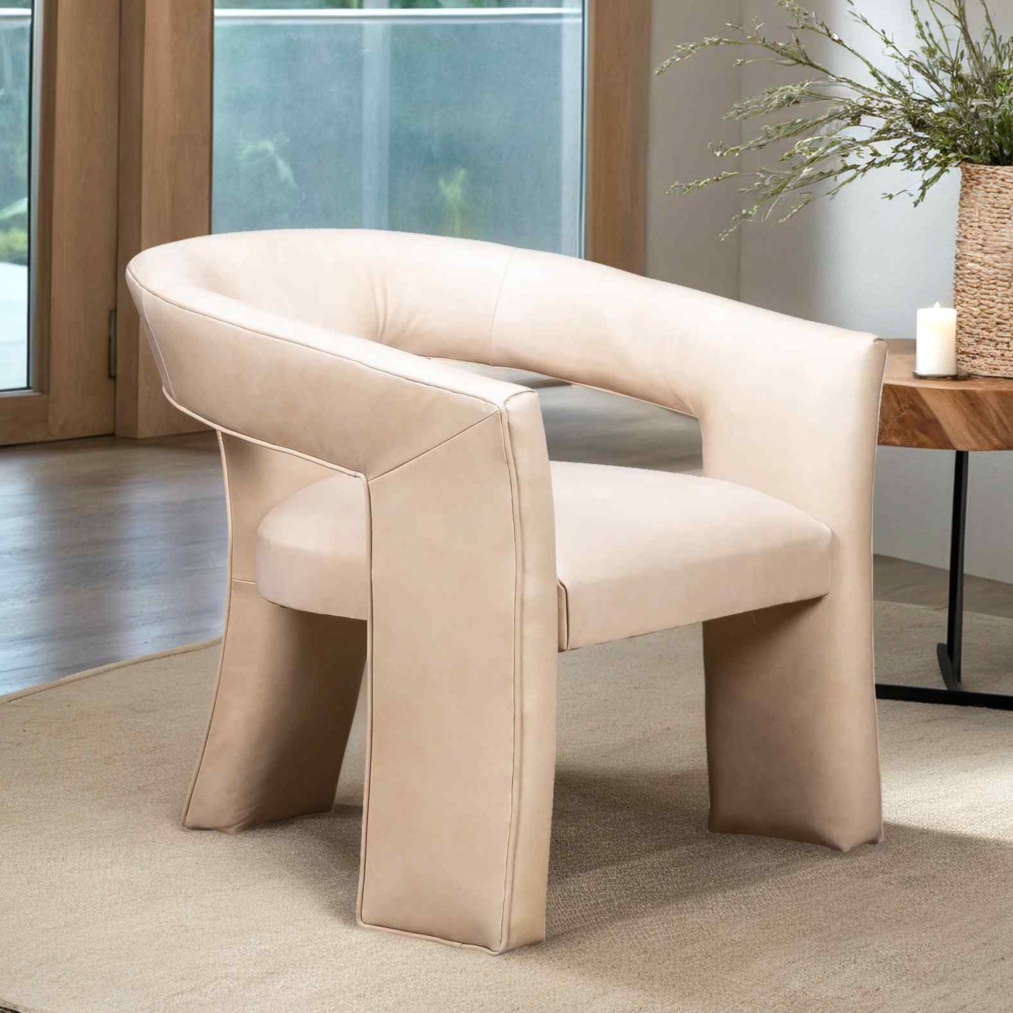 Gramercy Modern Design Leather Chair