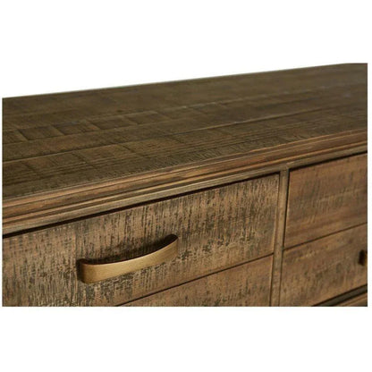 71 Inch Console Table Natural Art Deco - LOOMLAN - Moe's Home - Console Tables