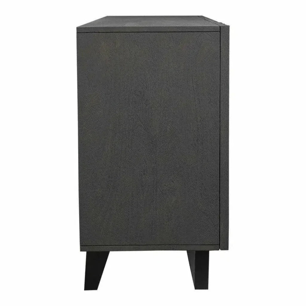 71 Inch Sideboard Charcoal Grey Contemporary - LOOMLAN - Moe's Home - Sideboards