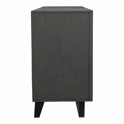 71 Inch Sideboard Charcoal Grey Contemporary - LOOMLAN - Moe's Home - Sideboards