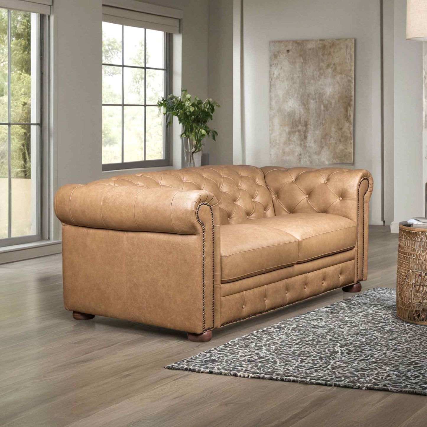 Bridgeport Luxurious Tufted Loveseat