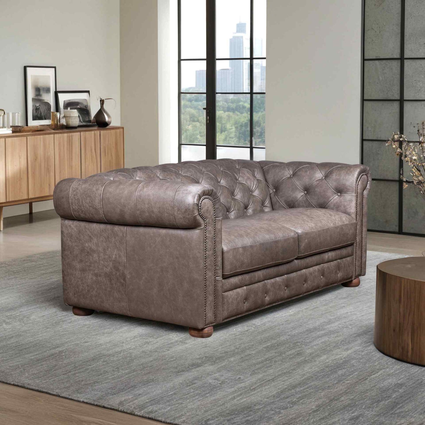 Bridgeport Luxurious Tufted Loveseat