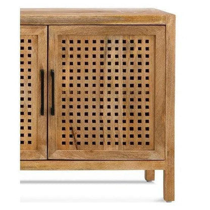 76" Wood Credenza Front Doors - LOOMLAN - Bassett Mirror - Sideboards