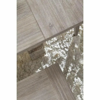 78-110" Wood Extendable Dining Table-Dining Tables-Essentials For Living-LOOMLAN