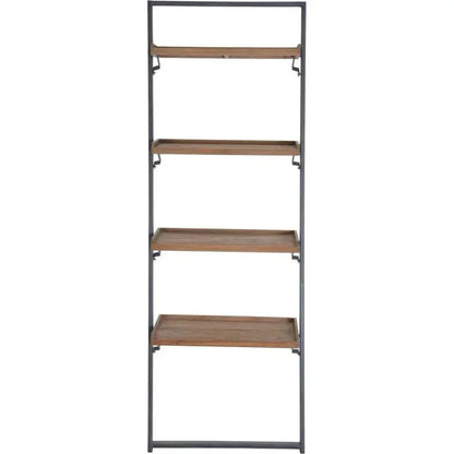 79" Reclaimed Teak Rectangle Wall Rack Mix & Match-Etageres-LH Imports-LOOMLAN