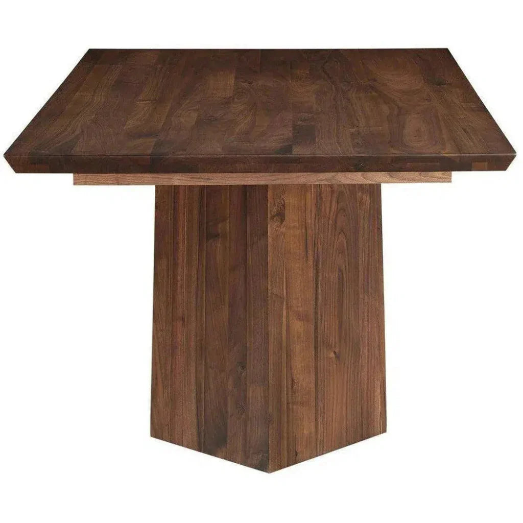 80 Inch Dining Table Brown Contemporary-Dining Tables-Moe's Home-LOOMLAN
