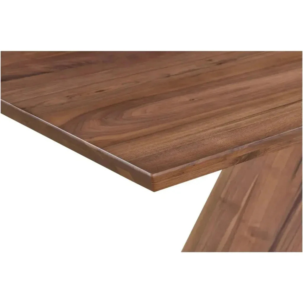 80 Inch Dining Table Brown Contemporary-Dining Tables-Moe's Home-LOOMLAN