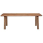 88 Inch Dining Table Walnut Brown-Dining Tables-Moe's Home-LOOMLAN