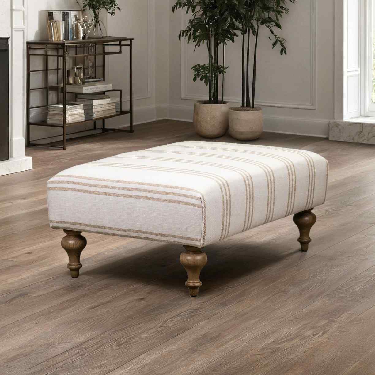 Marcoux Spooner Oat For Stylish Comfort Ottoman