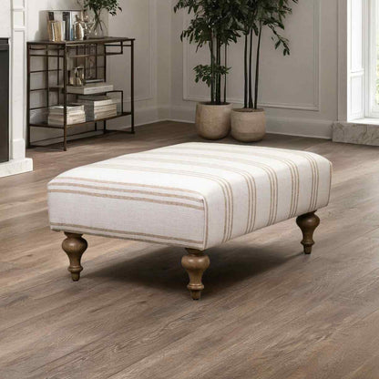 Marcoux Spooner Oat For Stylish Comfort Ottoman