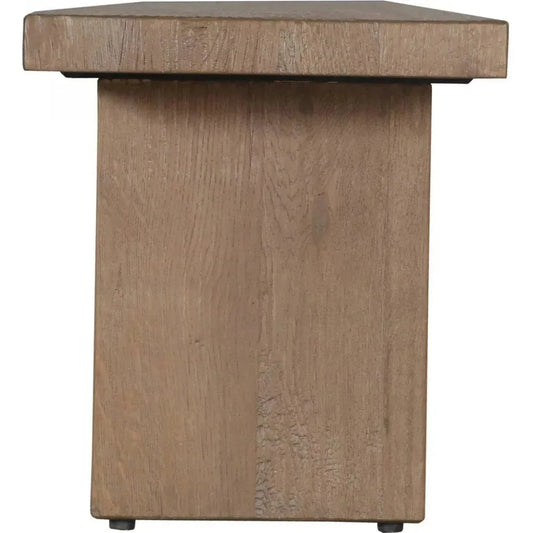 92" Solid Wood Natural Tone Koshi Dining Bench - LOOMLAN - Moe's Home - Dining Benches