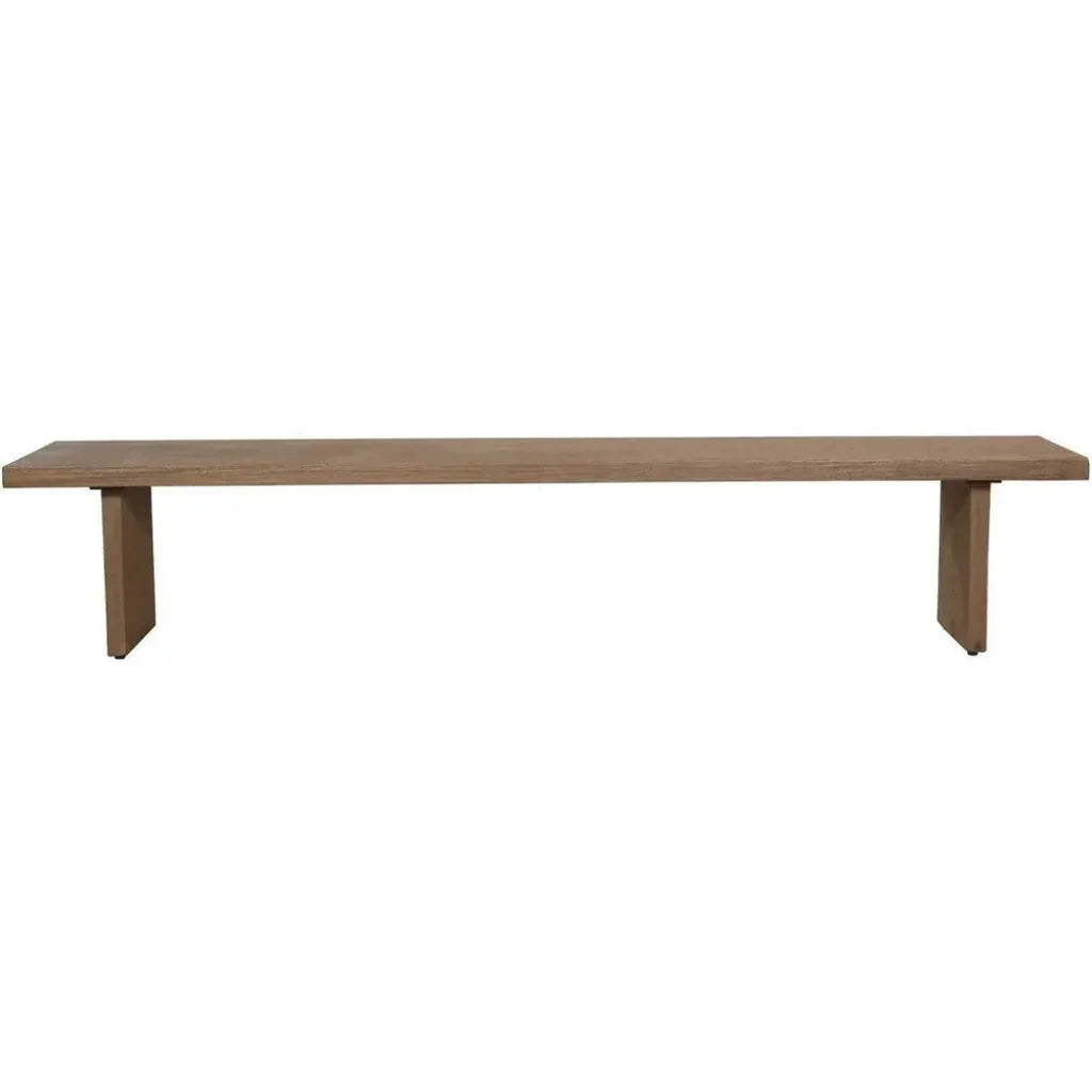 92" Solid Wood Natural Tone Koshi Dining Bench - LOOMLAN - Moe's Home - Dining Benches
