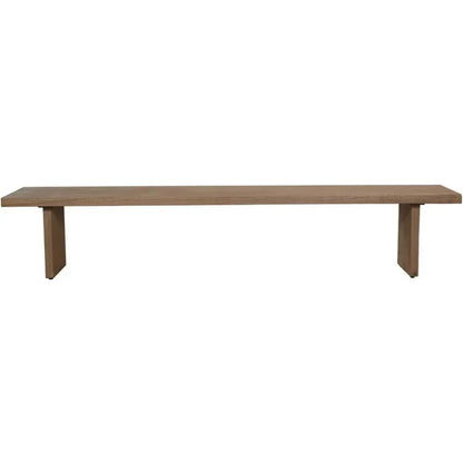 92" Solid Wood Natural Tone Koshi Dining Bench - LOOMLAN - Moe's Home - Dining Benches