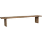 92" Solid Wood Natural Tone Koshi Dining Bench - LOOMLAN - Moe's Home - Dining Benches