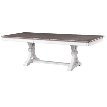 94" Two Tone Extending Trestle Dining Table Sonoma-Dining Tables-Panama Jack-LOOMLAN