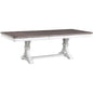 94" Two Tone Extending Trestle Dining Table Sonoma-Dining Tables-Panama Jack-LOOMLAN