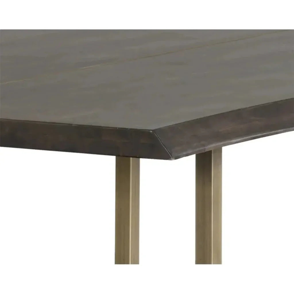 95" Donnelly Wooden Rectangular Dining Table-Dining Tables-SUNPAN-LOOMLAN