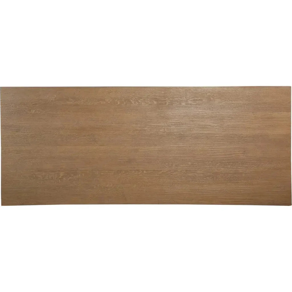 96" Solid Wood Natural Tone Koshi Dining Table-Dining Tables-Moe's Home-LOOMLAN