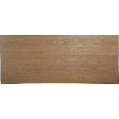 96" Solid Wood Natural Tone Koshi Dining Table-Dining Tables-Moe's Home-LOOMLAN