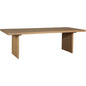 96" Solid Wood Natural Tone Koshi Dining Table-Dining Tables-Moe's Home-LOOMLAN
