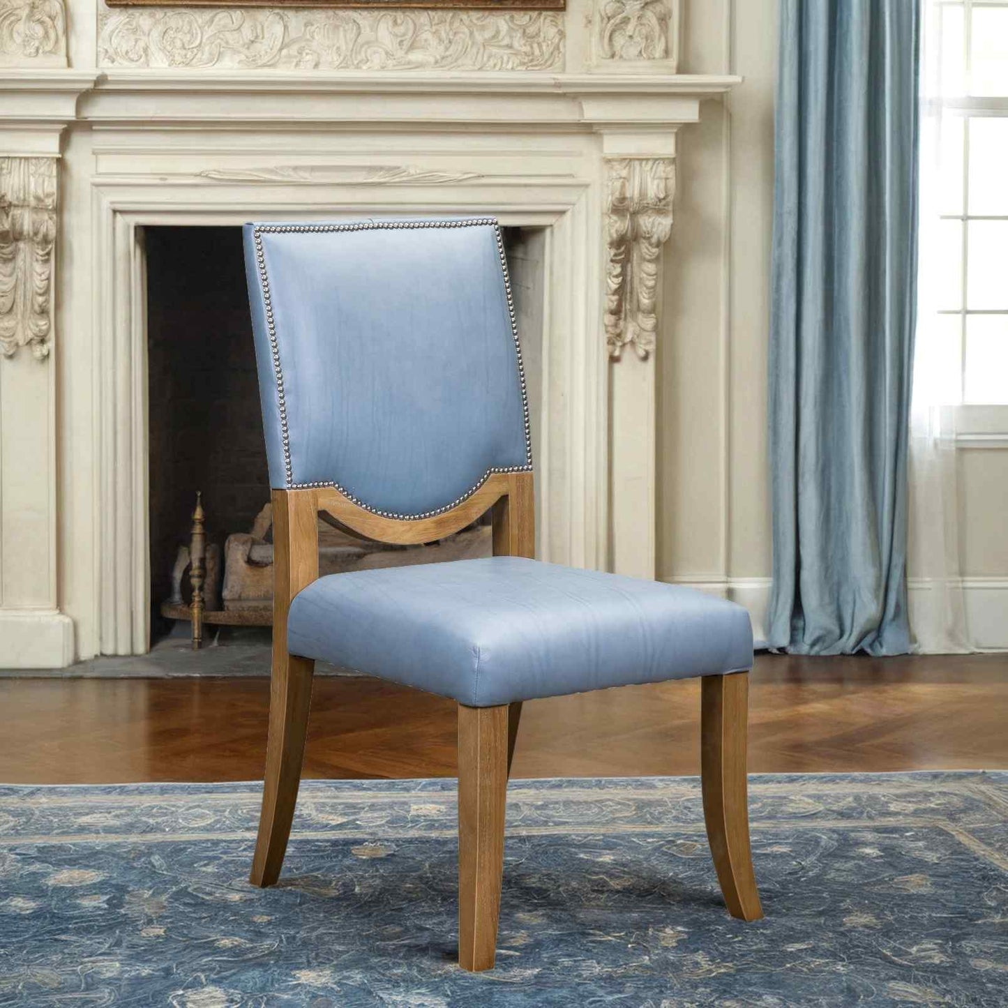 Winston Leather Stylish Dining Chair