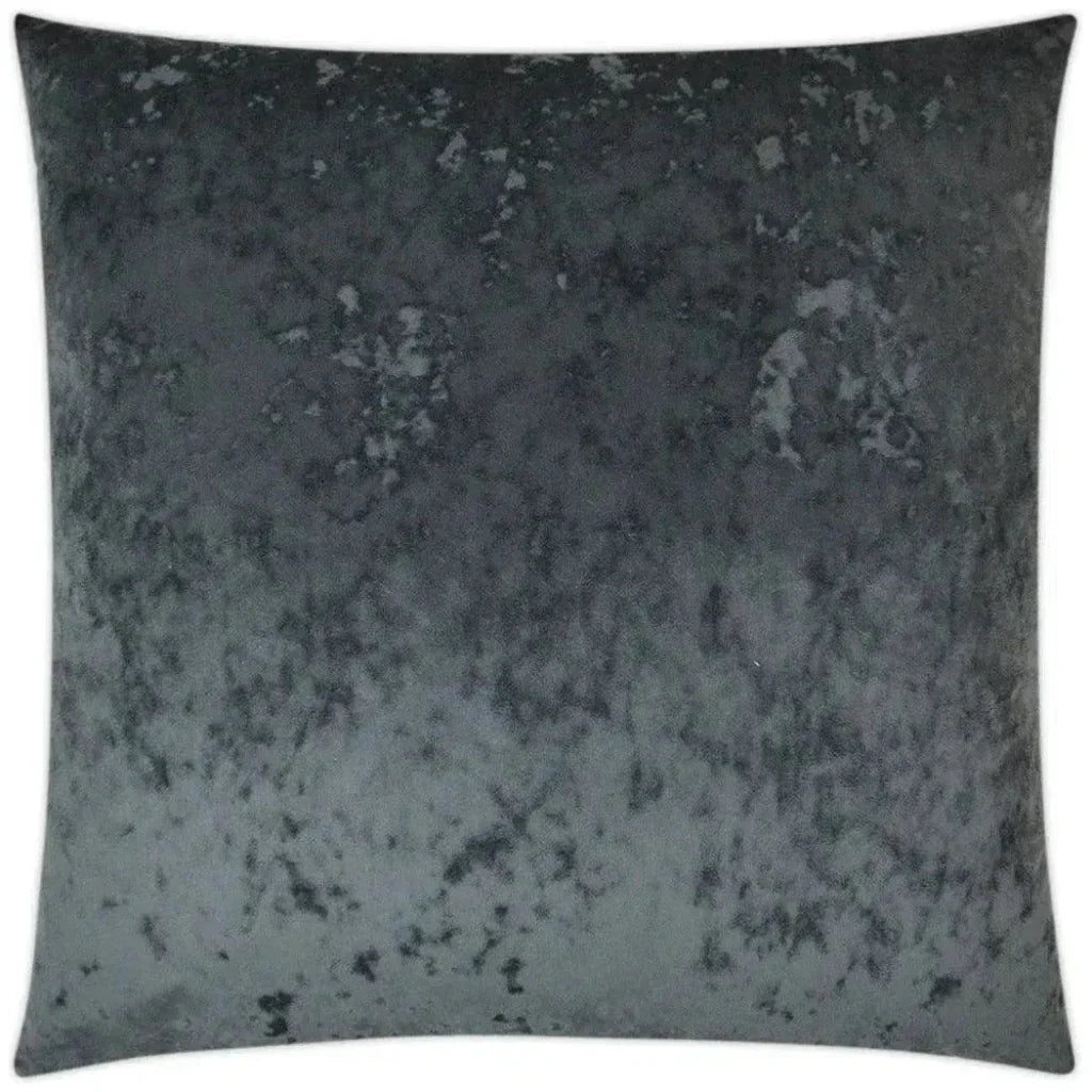 A La Mode Charcoal Solid Grey Large Throw Pillow Insert - LOOMLAN - D.V. Kap - Throw Pillows