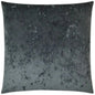A La Mode Charcoal Solid Grey Large Throw Pillow Insert - LOOMLAN - D.V. Kap - Throw Pillows