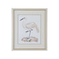 A White Heron Giclee Printed Artwork-Framed Wall Art-Chelsea House-Heron III-LOOMLAN