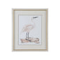 A White Heron Giclee Printed Artwork-Framed Wall Art-Chelsea House-Heron II-LOOMLAN