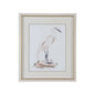 A White Heron Giclee Printed Artwork-Framed Wall Art-Chelsea House-Heron IV-LOOMLAN