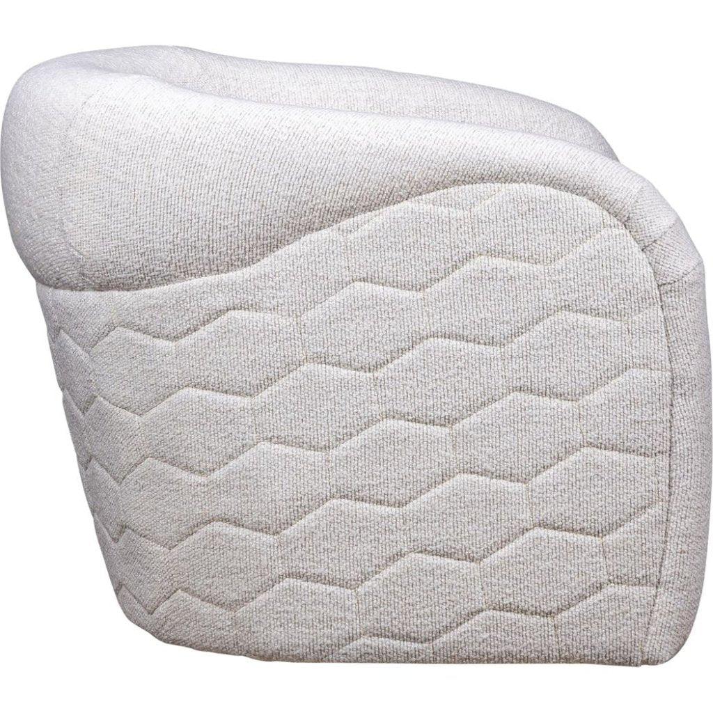 A'Buzz Leather Modern Design Swivel Chair - LOOMLAN - Olivia + Quinn - Club Chairs