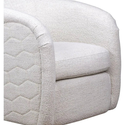 A'Buzz Leather Modern Design Swivel Chair - LOOMLAN - Olivia + Quinn - Club Chairs