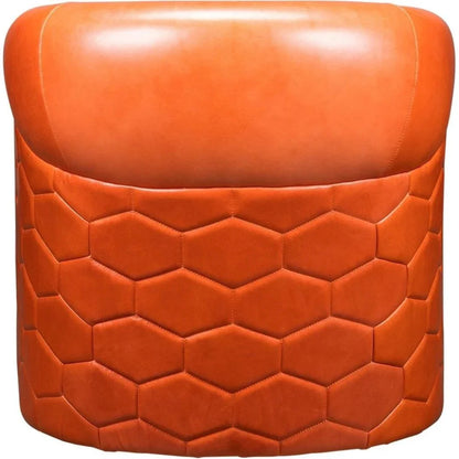 A'Buzz Leather Modern Design Swivel Chair - LOOMLAN - Olivia + Quinn - Club Chairs