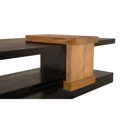 Fleming Wood Black Coffee Table