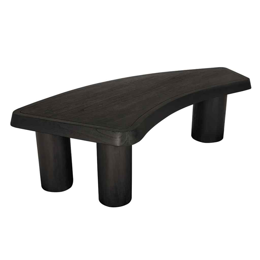 Augustus Wood Black Coffee Table